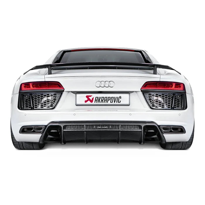 Akrapovič Audi R8 5.2 FSI Coupe/Spyder (2016-2018) Slip-On Line Titanium Exhaust System