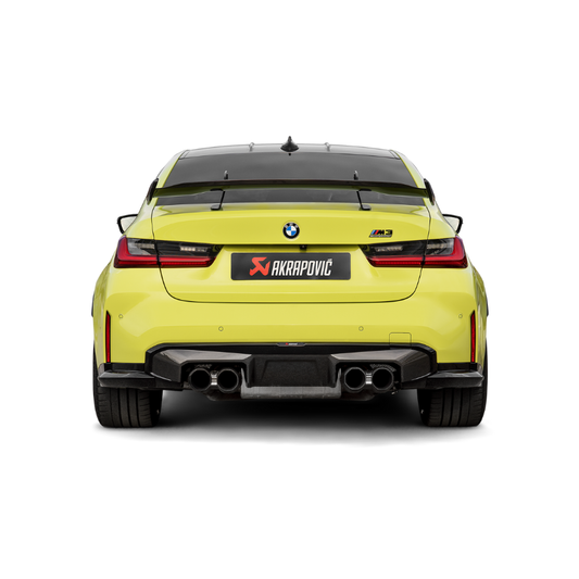 Akrapovič BMW M3/M4 (G80/G81/G82/G83) Carbon Fiber Rear Diffuser (Gloss)