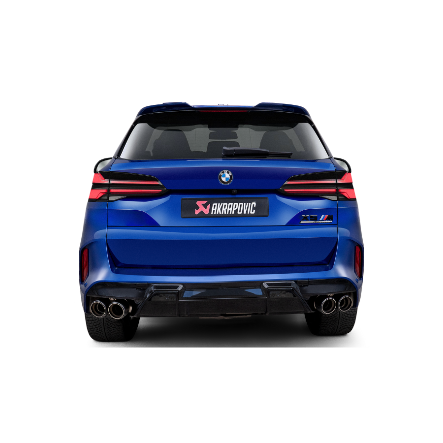 Akrapovič BMW X5M/X6M (F95/F96) 2024+ Slip-On Line Titanium Exhaust System