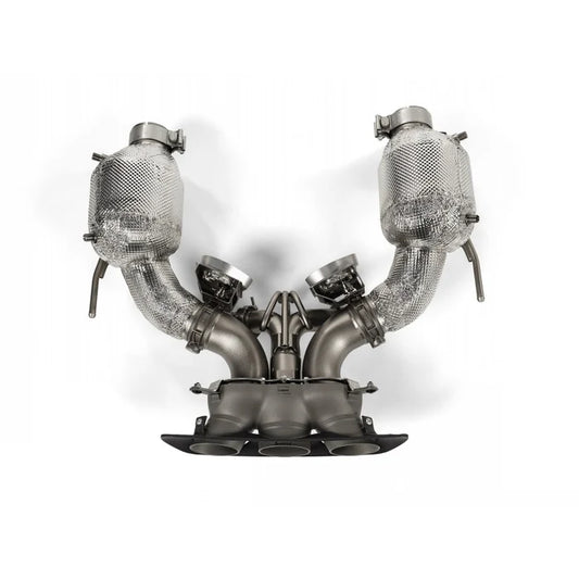 Akrapovič Ferrari 296 GTB/GTS (2023+) Slip-On Race Line Titanium Exhaust System
