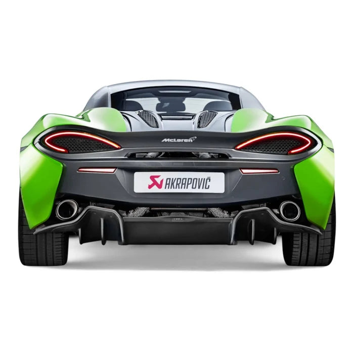Akrapovič McLaren 540C/570S/570S Spider/570GT Slip-On Line Titanium Exhaust System