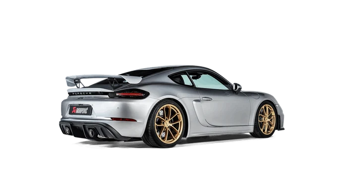 Akrapovič Porsche 718 Cayman GTS 4.0/Boxster GTS 4.0/GT4/Spyder (2020-2024) Slip-On Race Line Titanium Exhaust System