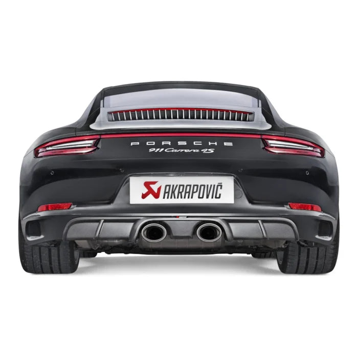 Akrapovič Porsche 911 Carrera/S/4/4S/GTS (991.2) Slip-On Line Titanium Exhaust System