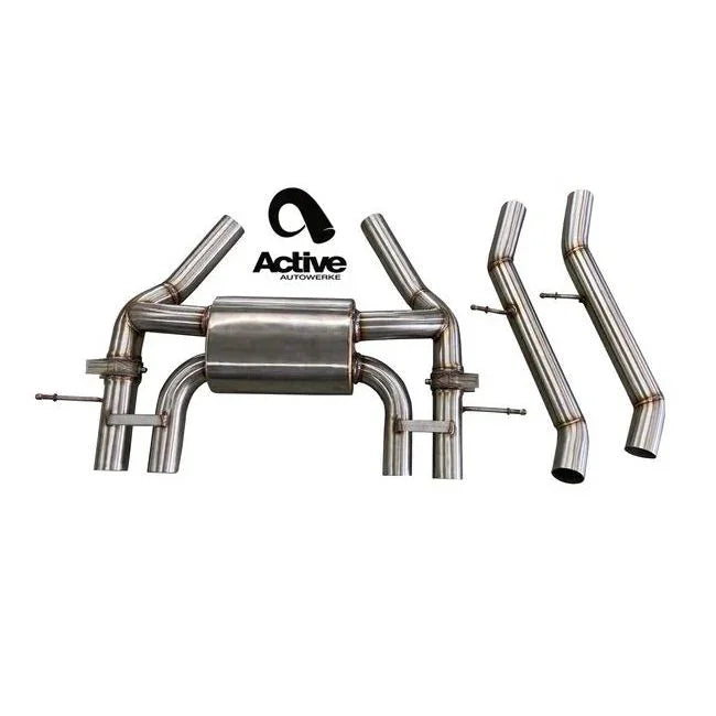 Active Autowerke BMW G87 M2 Valved Rear Axle-Back Exhaust