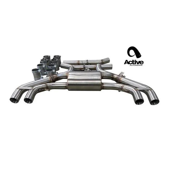 Active Autowerke BMW X3M/X4M (F97/F98) Valved Rear Axle-Back Exhaust