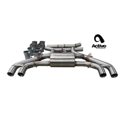 Active Autowerke BMW X3M/X4M (F97/F98) Valved Rear Axle-Back Exhaust