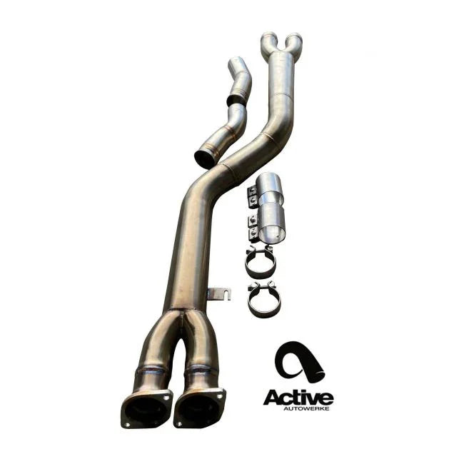 Active Autowerke BMW X3M/X4M (F97/F98) PRE-LCI Single Midpipe