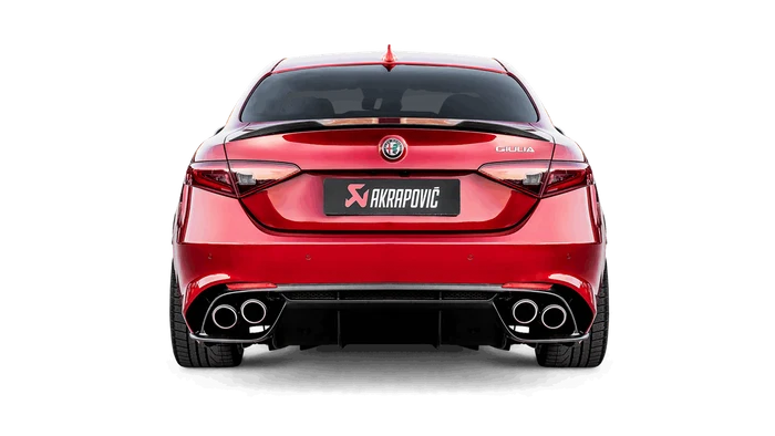 Akrapovič Alfa Romeo Giulia Quadrifoglio (2018-2020) Slip-On Line Titanium Exhaust System