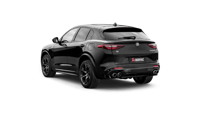 Akrapovič Alfa Romeo Stelvio Quadrifoglio (2017-2020) Slip-On Line Titanium Exhaust System