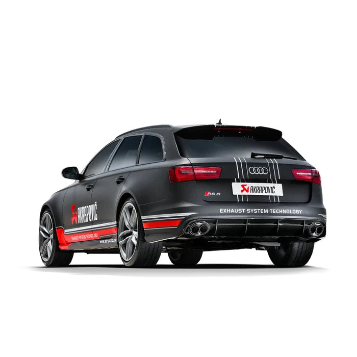 Akrapovič Audi RS6 Avant (C7) 2014-2018 Evolution Line Titanium Exhaust System