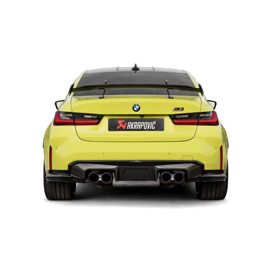 Akrapovič BMW M3/M4 (G80/G81/G82/G83) Carbon Fiber Rear Diffuser (Gloss)