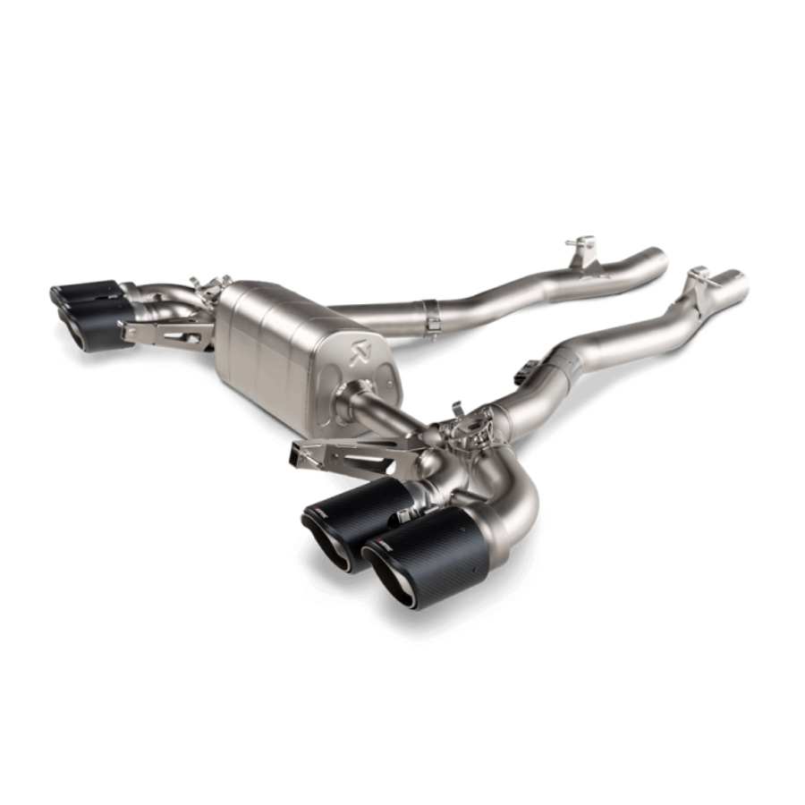 Akrapovič BMW M8 (F91/F92) OPF/GPF (2021/2024) Slip-On Line Titanium Exhaust System