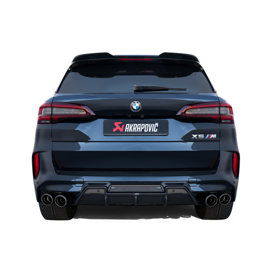 Akrapovič BMW X5M/X6M (F95/F96) OPF/GPF (2021-2023) Slip-On Line Titanium Exhaust System