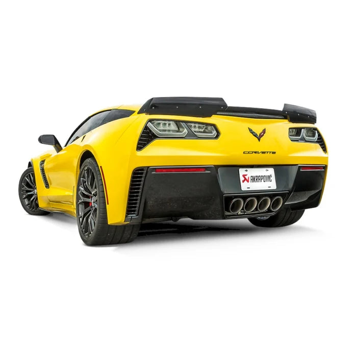 Akrapovič Chevrolet Corvette Z06 (C7) 2014-2019 Slip-On Line Titanium Exhaust System