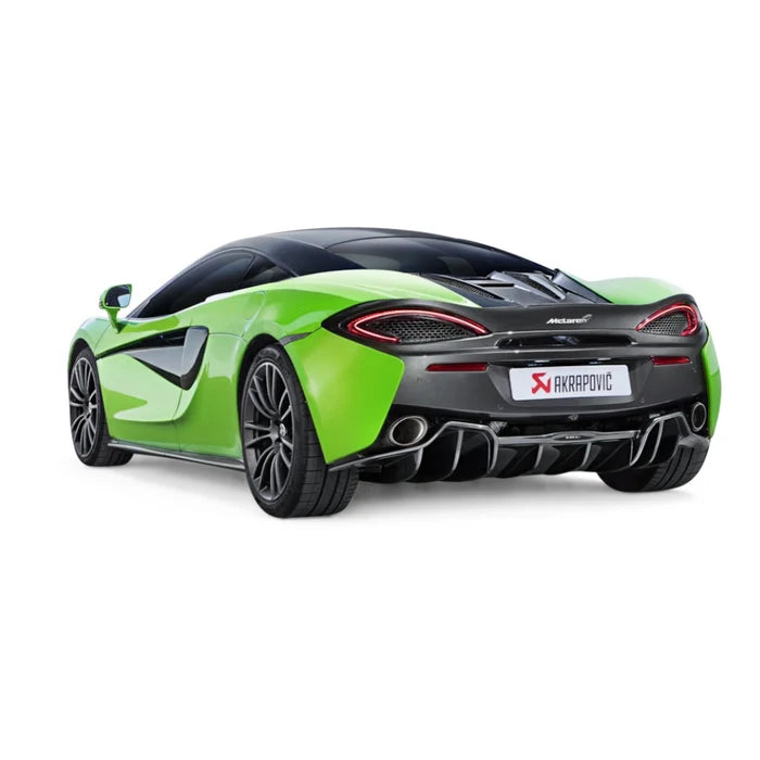 Akrapovič McLaren 540C/570S/570S Spider/570GT Slip-On Line Titanium Exhaust System
