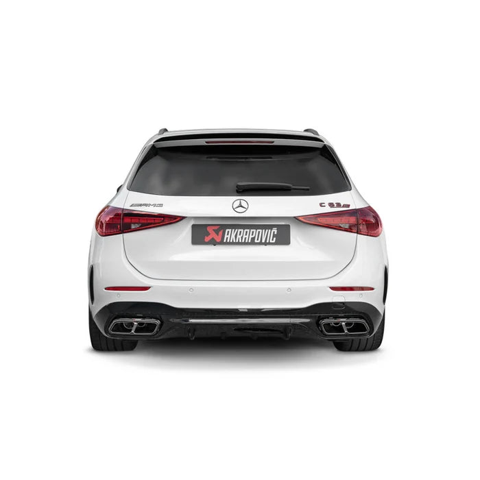 Akrapovič Mercedes-AMG C63 S E Performance (W206/S206) Slip-On Line Titanium Exhaust Mufflers