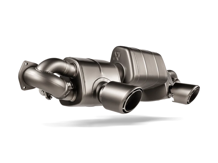 Akrapovič Porsche 718 Cayman GT4RS (2022-2026) Slip-On Race Line Titanium Exhaust System