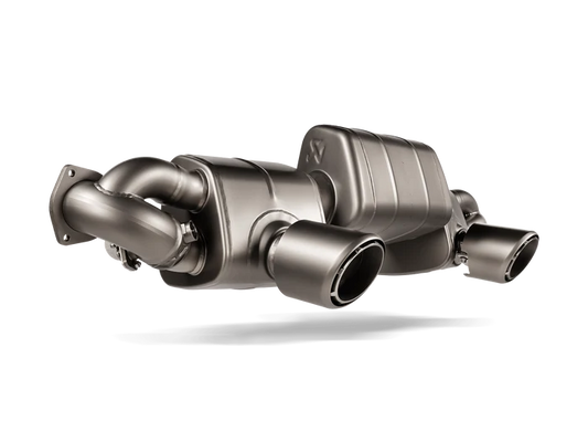 Akrapovič Porsche 718 Cayman GT4RS (2022-2026) Slip-On Race Line Titanium Exhaust System