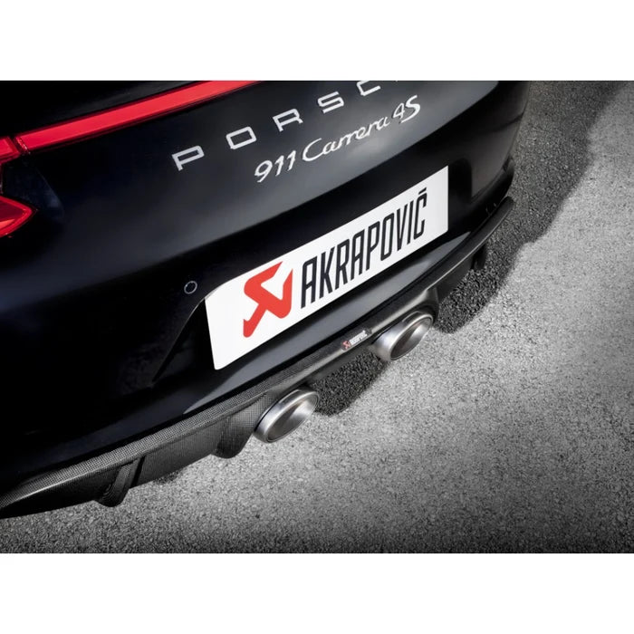 Akrapovič Porsche 911 Carrera/S/4/4S/GTS (991.2) Slip-On Line Titanium Exhaust System