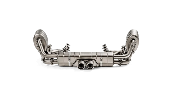 Akrapovič Porsche 911 GT3RS (991.2) OPF/GPF 2019-2020 Evolution Header Set (Titanium)