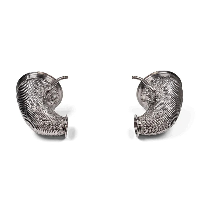 Akrapovič Porsche 911 GT3RS (992)/GT3 (992/992.2) Adapter Set Slip-On Race Line (Stainless Steel)