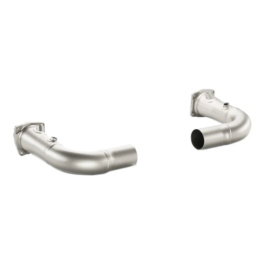 Akrapovič Porsche 911 Turbo/Turbo S (991) 2014-2015 Link Pipe Set w/o Cat (Titanium)