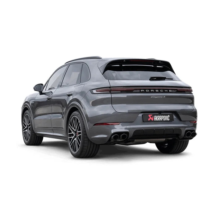 Akrapovič Porsche Cayenne/E-Hybrid/S E-Hybrid (2023+) Evolution Line Titanium Exhaust System (Includes Fitting Kit)