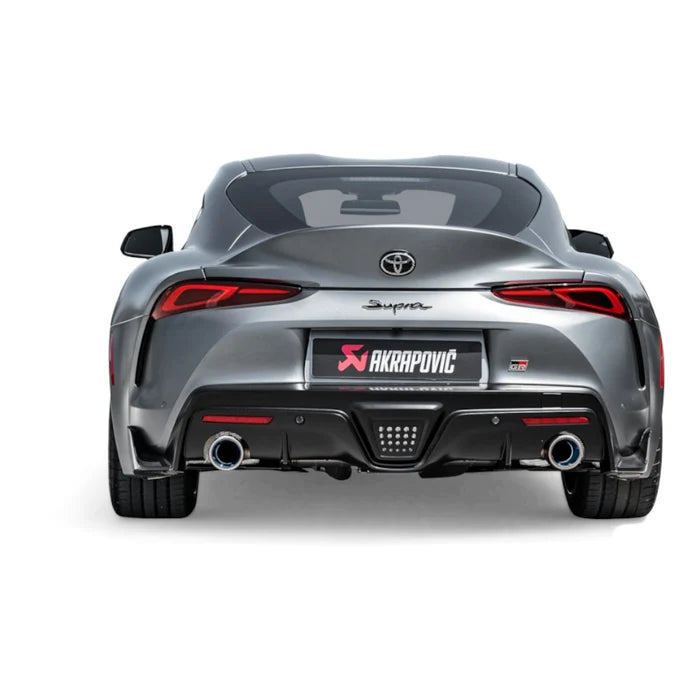 Akrapovič Toyota GR Supra (A90) 2019-2026 Slip-On Line Titanium Exhaust System