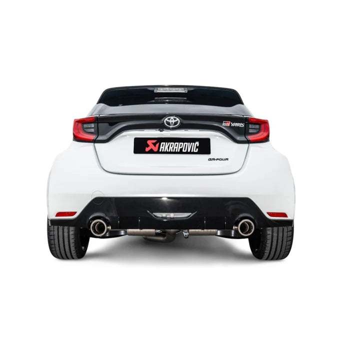Akrapovič Toyota GR Yaris (2020-2022) Slip-On Race Line Titanium Exhaust System
