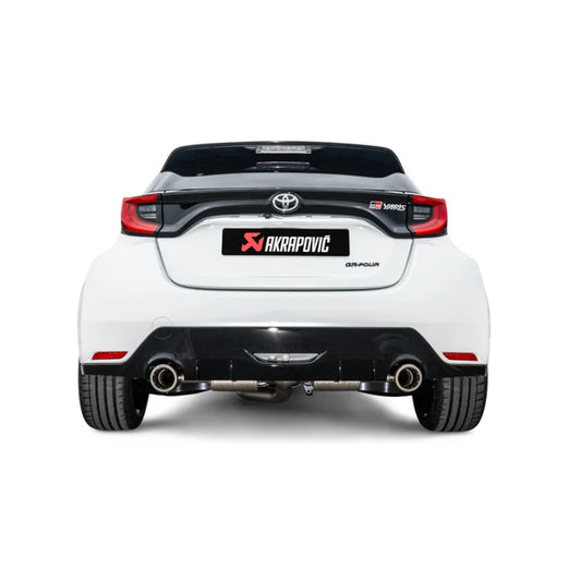 Akrapovič Toyota GR Yaris (2020-2022) Slip-On Race Line Titanium Exhaust System