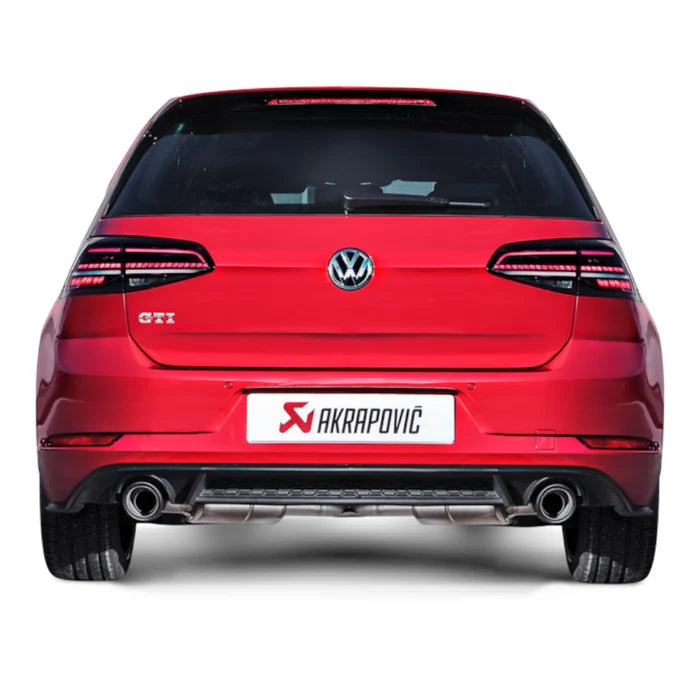 Akrapovič VW Golf GTI Performance (MK7.5) 2017-2019 Slip-On Race Line Titanium Exhaust System