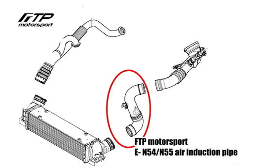 FTP Motorsport BMW N54/N55 (E8X/E9X) Air Induction Pipe