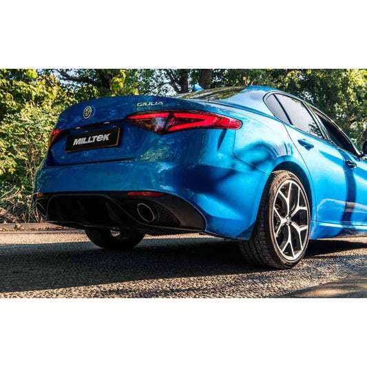 Milltek Sport Alfa Romeo Giulia 2.0T Veloce Catback Exhaust System