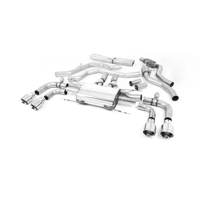 Milltek Sport Alfa Romeo Giulia Quadrifoglio 2.9 V6 Bi-Turbo Catback Exhaust System