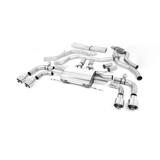 Milltek Sport Alfa Romeo Giulia Quadrifoglio 2.9 V6 Bi-Turbo Catback Exhaust System