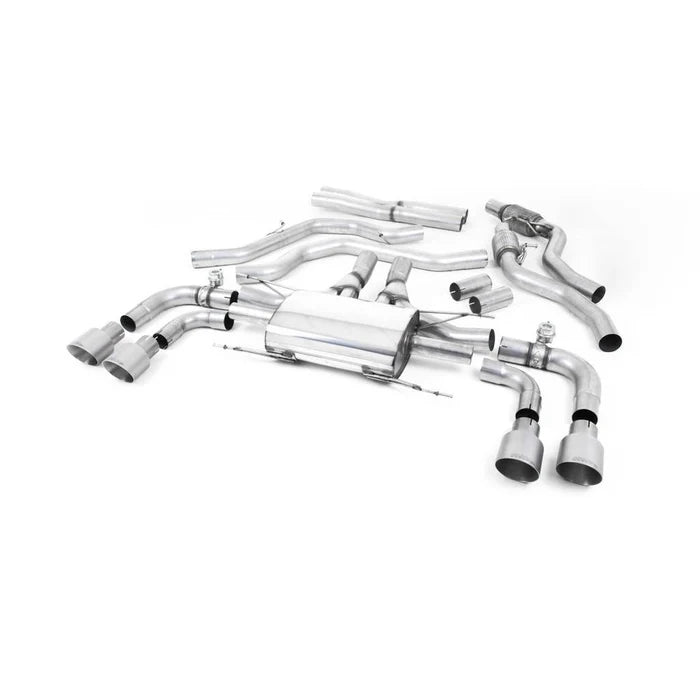 Milltek Sport Alfa Romeo Giulia Quadrifoglio 2.9 V6 Bi-Turbo Catback Exhaust System