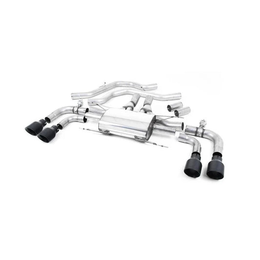Milltek Sport Alfa Romeo Giulia Quadrifoglio 2.9 V6 Bi-Turbo Front Pipe-Back Exhaust System