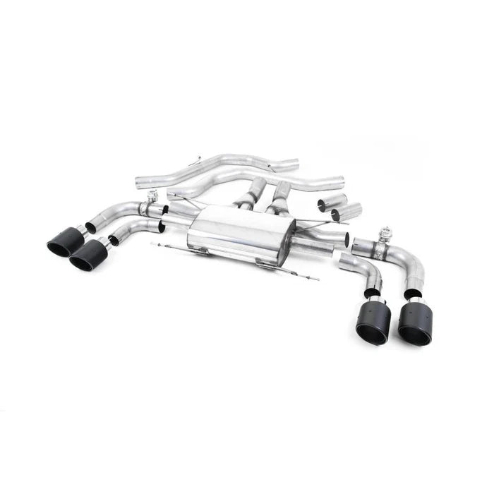 Milltek Sport Alfa Romeo Giulia Quadrifoglio 2.9 V6 Bi-Turbo Front Pipe-Back Exhaust System