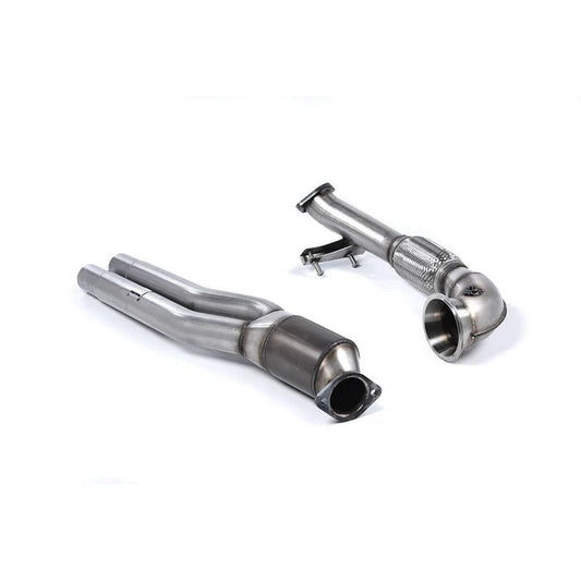 Milltek Sport Audi RS3 Sportback 8V (Pre-Facelift) Primary Hi-Flow Sports Cat and Turbo Elbow