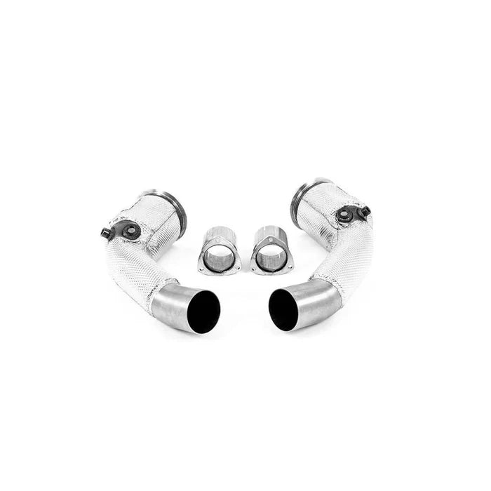 Milltek Sport Audi RS6/RS7 C8 4.0 V8 Bi-Turbo (OPF/GPF) Large-Bore Downpipes and Cat Bypass Pipes