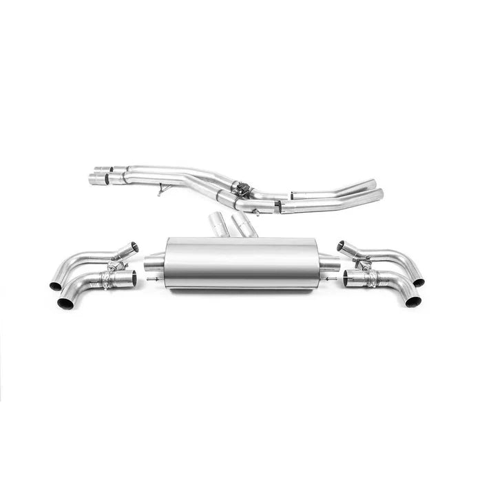 Milltek Sport Audi RSQ8 4.0 V8 Bi-Turbo (OPF/GPF) 2020-2025 Front Pipe-Back Exhaust System