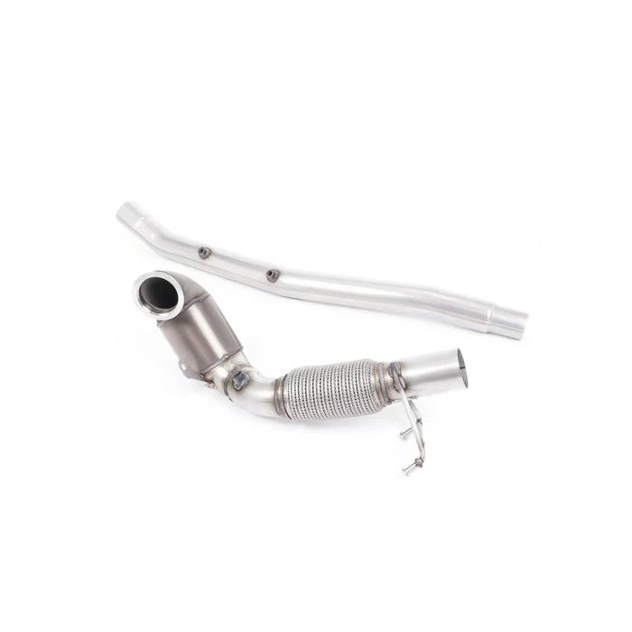 Milltek Sport Audi S3 8V 2.0 TFSI Quattro (2019-2020) OPF/GPF Large Bore Downpipe and Hi-Flow Sports Cat