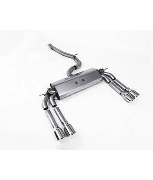 Milltek Sport Audi S3 8V 2.0 TFSI Quattro Saloon/Cabrio Cat-Back Exhaust System