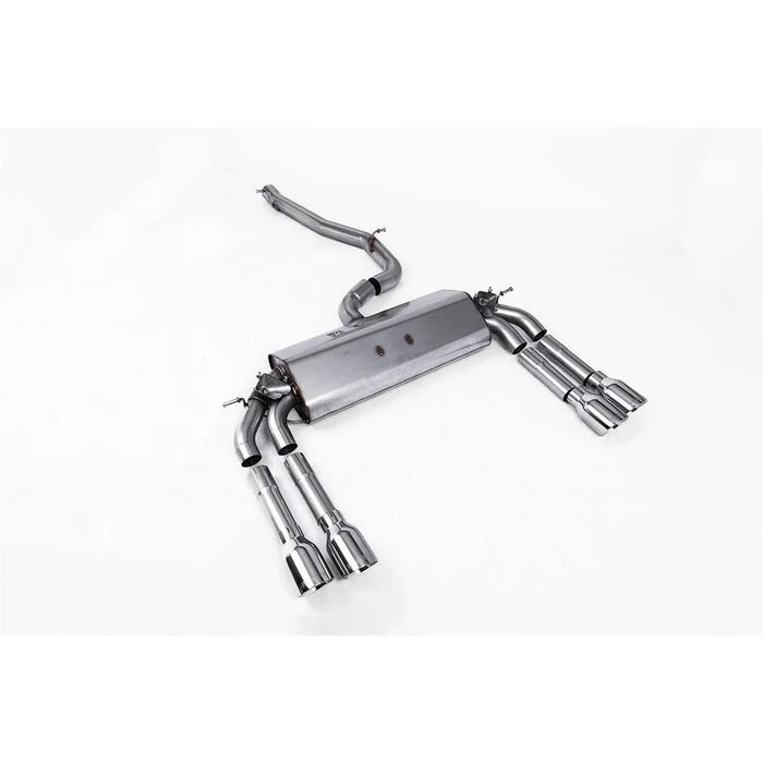 Milltek Sport Audi S3 8V 2.0 TFSI Quattro Saloon/Cabrio Cat-Back Exhaust System