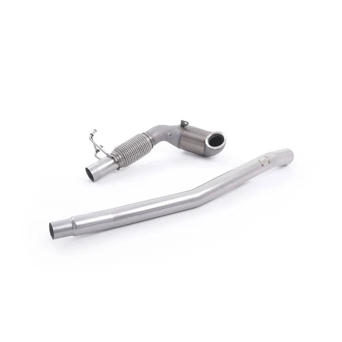 Milltek Sport Audi S3 8V (2013-2018) Non-OPF / A3 8V 2.0 TFSI Quattro Sedan Large Bore Downpipe and Hi-Flow Sports Cat
