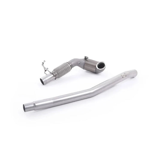 Milltek Sport Audi S3 8V (2013-2018) Non-OPF / A3 8V 2.0 TFSI Quattro Sedan Large Bore Downpipe and Hi-Flow Sports Cat