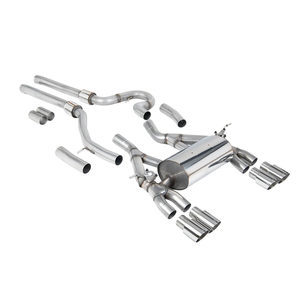 Milltek Sport BMW M3/M4 (F80/F82/F83) Equal Length Cat-Back Exhaust