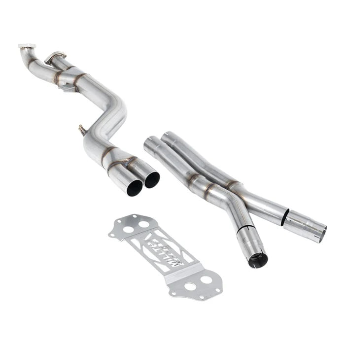Milltek Sport BMW M3/M4 (G80/G81/G82/G83) OPF-Delete Non-Resonated X-Pipe Midpipe