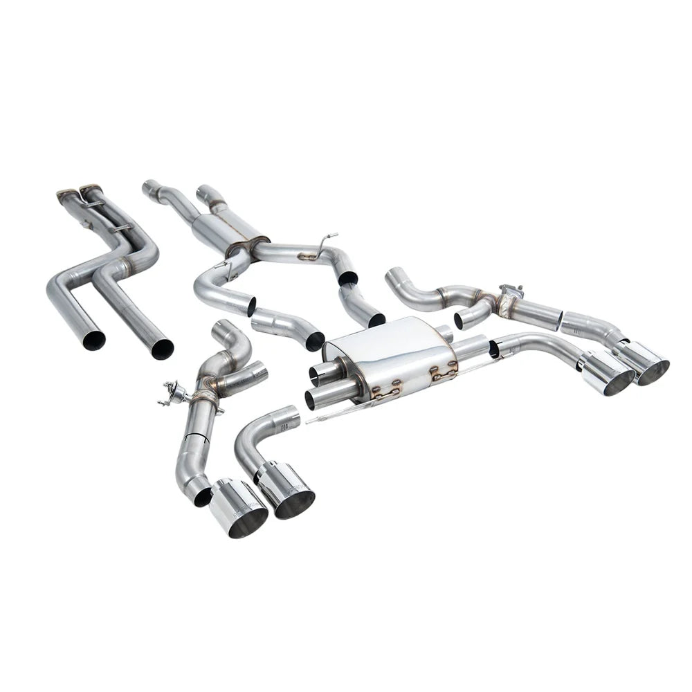 Milltek Sport BMW X3M F97 / X4M F98 PRE-LCI (OPF/GPF) 2019-2022 Cat-Back Exhaust System