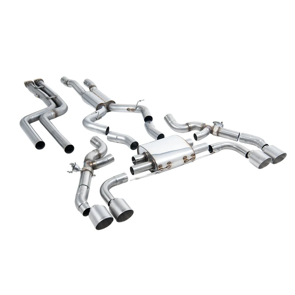 Milltek Sport BMW X3M F97 / X4M F98 PRE-LCI (OPF/GPF) 2019-2022 Cat-Back Exhaust System